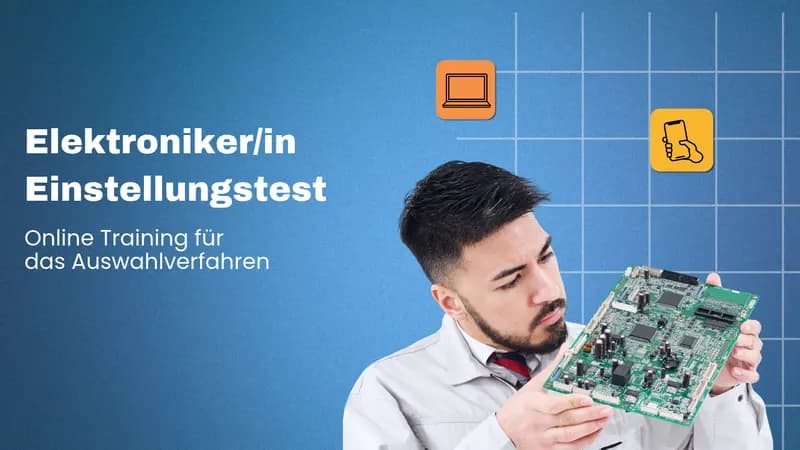 Elektroniker/in Einstellungstest