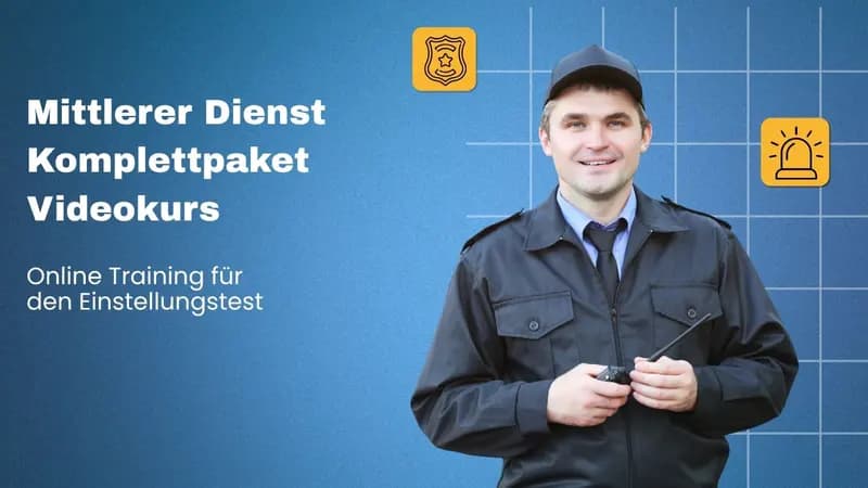Mittlerer Dienst Komplettpaket Videokurs