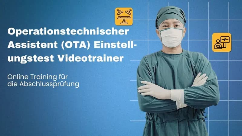 Operationstechnischer Assistent (OTA) Einstellungstest Videotrainer
