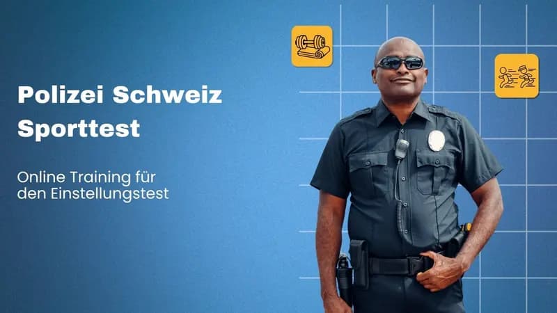 Polizei Sporttest Vorbereitung