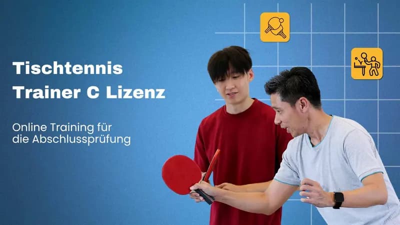 Tischtennis Trainer C Lizenz